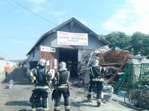 DVD Stupnik i JVP Zagreb nakon ugašenog požara