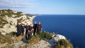 Ronilački tim DVD-a Stupnik na eko akciji čišćenja podmorja u PP Telašćica