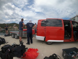 Eko akcija čišćenja podmorja u Zaglavu, Dugi otok