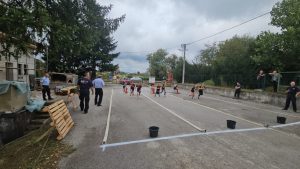 Ekipa mladeži DVD-a Stupnik na natjecanju kod susjeda u DVD Horvati